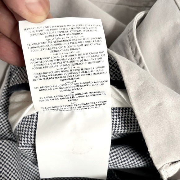 Brax Evans BX MT-WA Men’s Chino Pants 33x32 Gray Stretch Cotton Blend - Picture 10 of 11